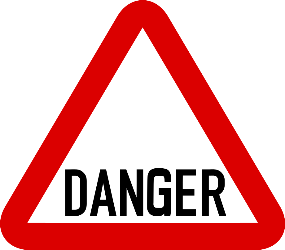 General warning sign (old type)